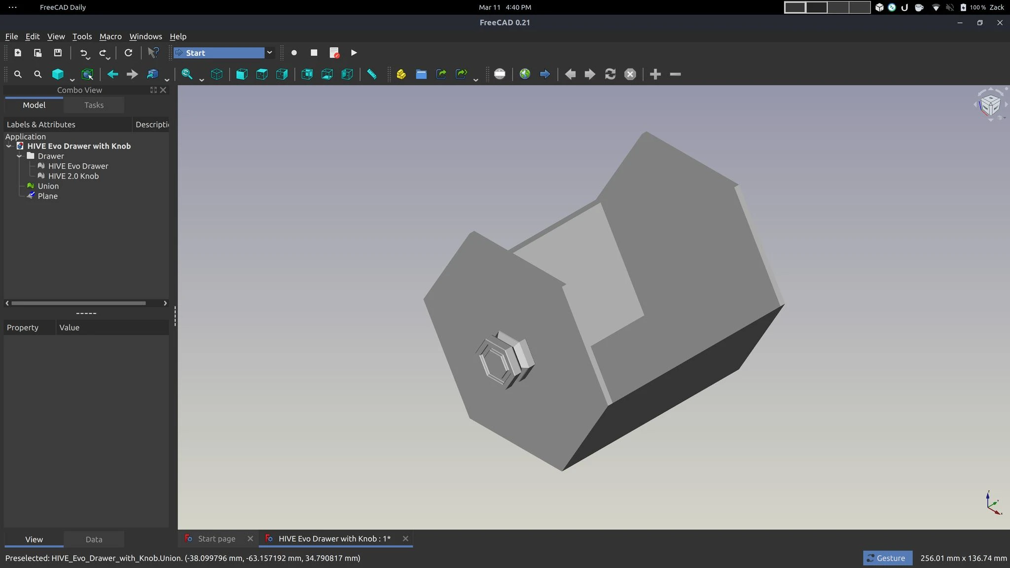Merging Objects in FreeCAD